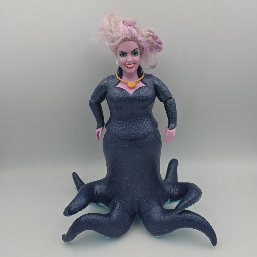 Disney The Little Mermaid Ursula Action Figure Doll Toy 2022 11" Inch Villain